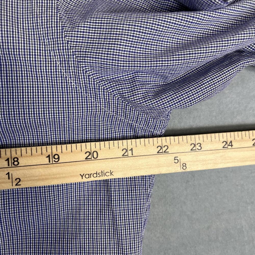 Vintage Polo Ralph Lauren Lowell Sport Shirt Mens Small Blue Gingham Plaid - Picture 5 of 6